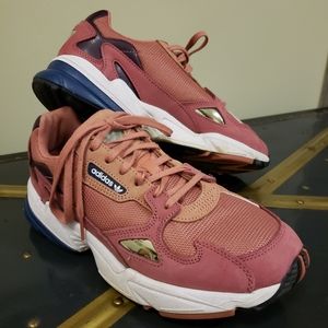 Adidas Falcon Running Casual Shoes Pink Size 8